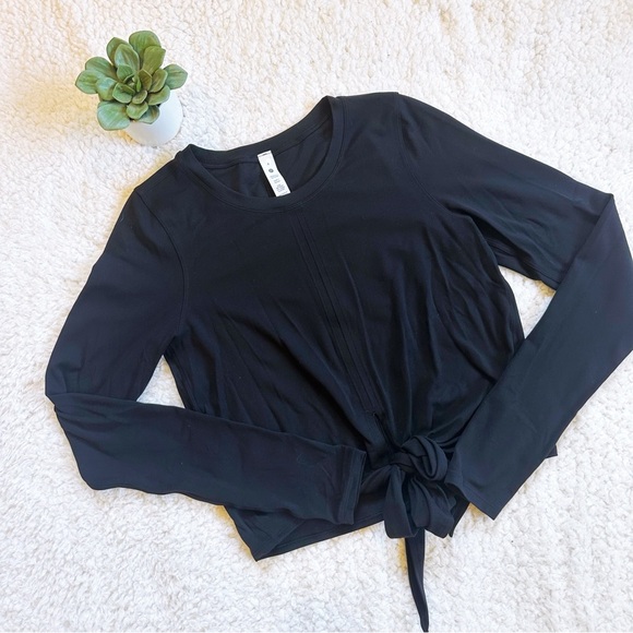 lululemon athletica Tops - Black Lululemon longsleeve
